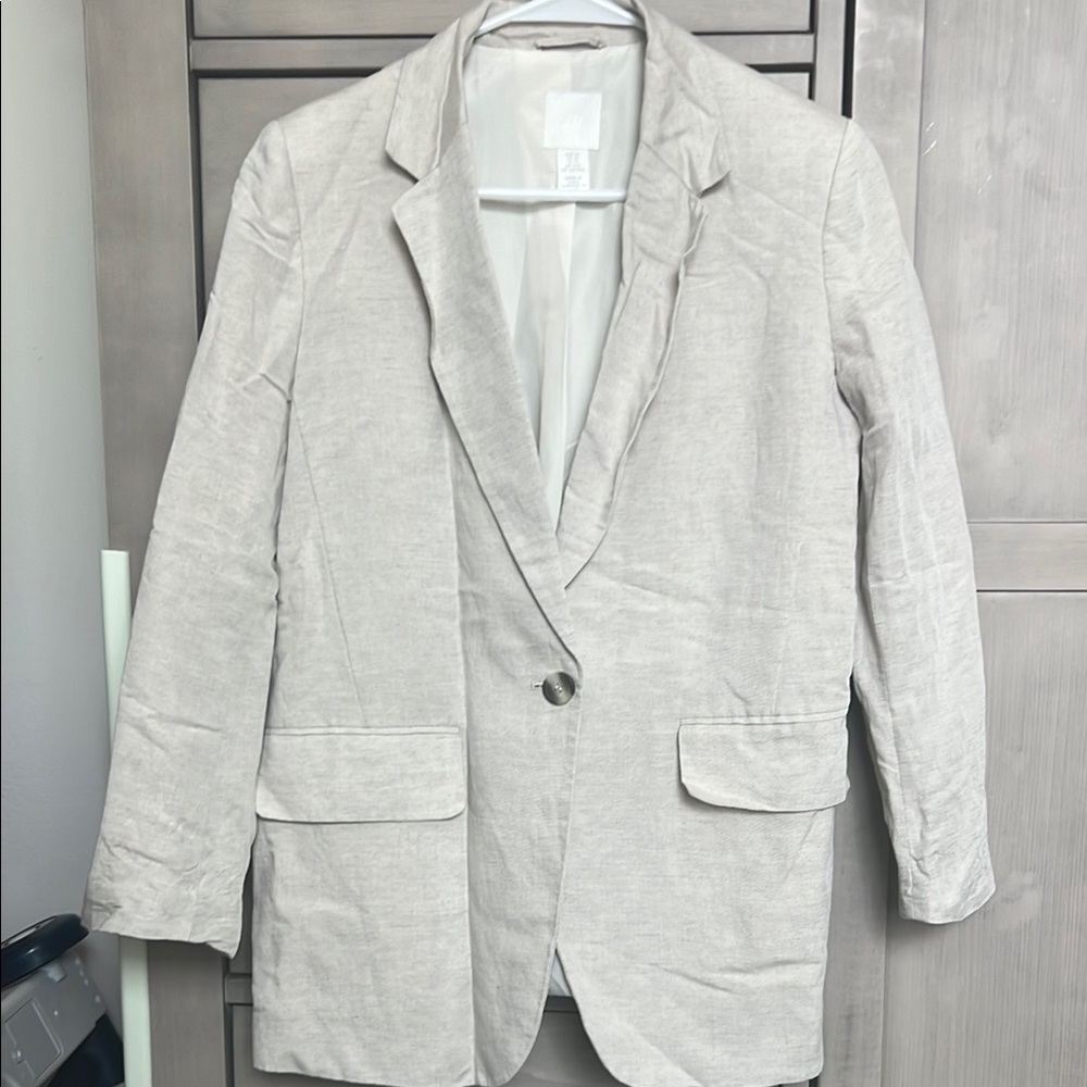 H&M Linen Blend women’s Blazer